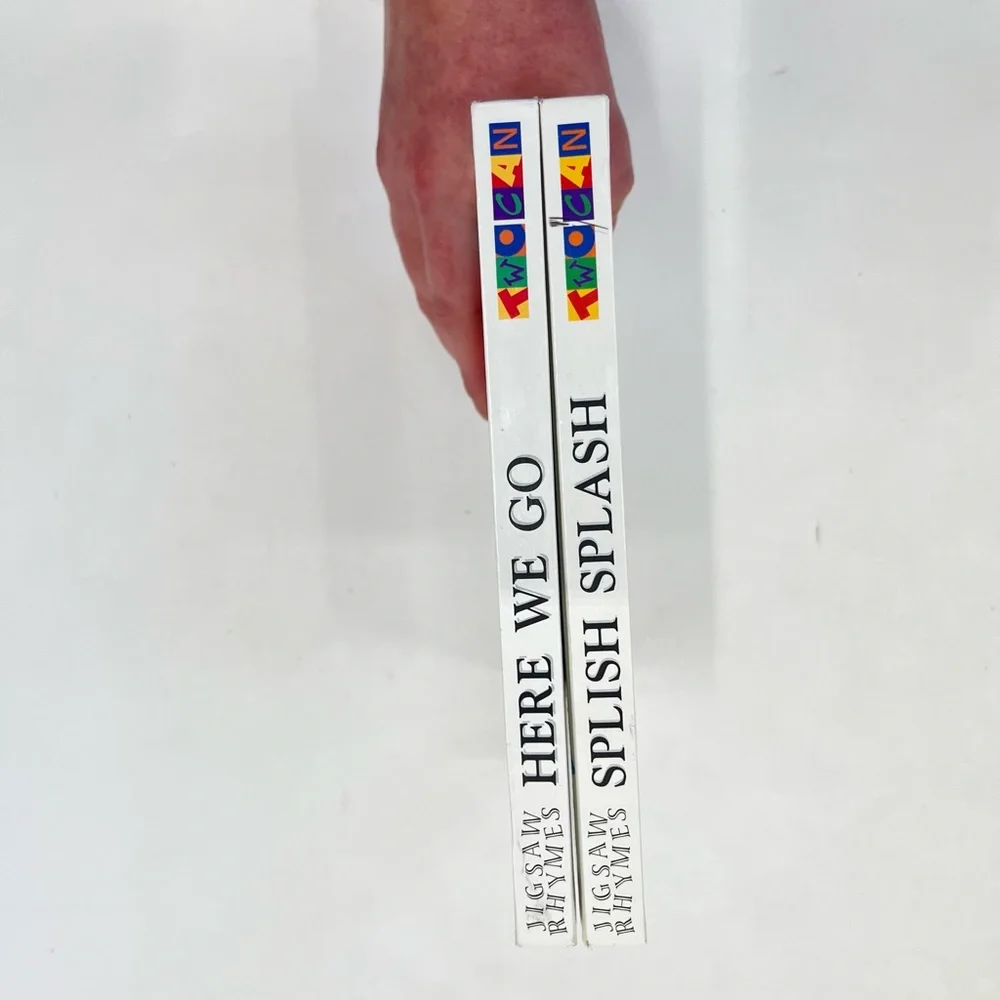 Lot of 2 Childrens Jigsaw and Rhyme Board Books Splish Slash Here We Go - Picture 8 of 12